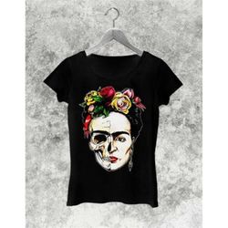 frida kahlo skull woman shirt / men shirt / racerback tank / unisex sweat / unisex hoodies