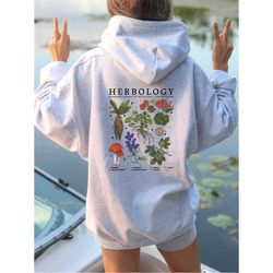 herbology hoodie, plant wizard pottery hoodie, gift for plant lover, botanical hoodie, herbology plants shirt, plant lov