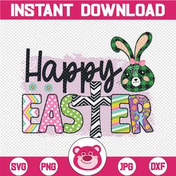 Happy Easter Png Sublimation Design, Easter Sublimation Png, Happy Easter Bunny Png,Easter Day Png, Bunny Ears Png,Digit