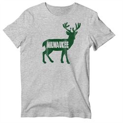 youth vintage buck of milwaukee short sleeve t-shirt, milwaukee basketball shirt for kids