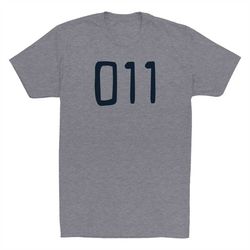 kids eleven tattoo t-shirt, 011 short sleeve youth shirt