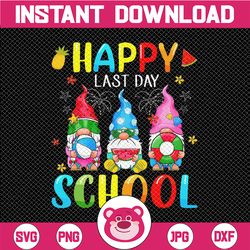 happy last day of school teacher student graduation gnomes png teacher student graduation gnomes png