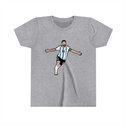 kids lionel messi world cup 2022 t-shirt