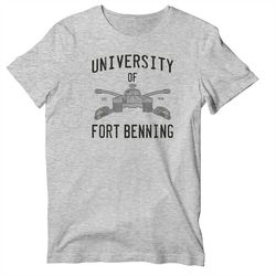 university of fort benning unisex short sleeve shirt, army armor 19a 19d 19k t-shirt