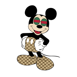 mickey gucci fashion svg, gucci brand logo svg, gucci logo svg, fashion logo svg, file cut digital download