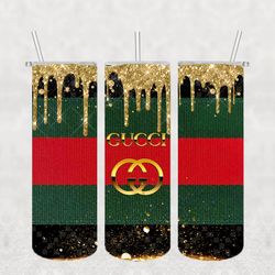 gucci tumbler 20oz skinny png, gucci tumbler png, fashion 20oz skinny tumbler