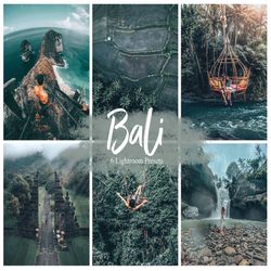 6 bali lightroom mobile & desktop presets , travel , instagram filter , moody bali , tropical photo editing , travel ins