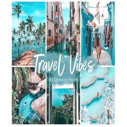 6 TRAVEL VIBES Lightroom Mobile & Desktop Presets , Travel Theme , Instagram Filter , Outdoor Blogger Preset