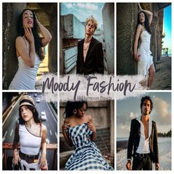 10 moody fashion lightroom mobile & desktop presets , fashion preset , instagram filter , moody , photo editing , influe