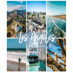 20 LOS ANGELES LANDSCAPE Lightroom Mobile & Desktop Presets , Travel Presets , Lifestyle Presets , Blogger Presets