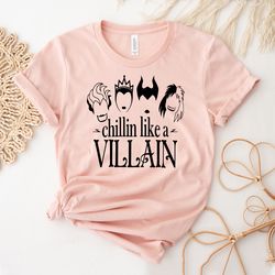 Descendants Shirt | Villains Shirt Adults | Chillin Like A Villain Tee | You Say Villain Like It'S A Bad Thing Shirt