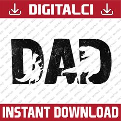 trex dad dinosaur lover cool vintage fathers day best dad daddy father's day happy father's day png sublimation