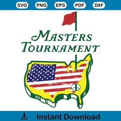 green masters tournament svg masters golf party svg files