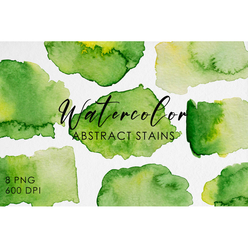 Watercolor Green Abstract Stains 03.jpg