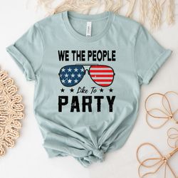 Vintage Usa Flag | 1776 Shirt | 4Th Of July Shirt | Fourth Of July | Wife Of The Party | Bridal Party Shirts