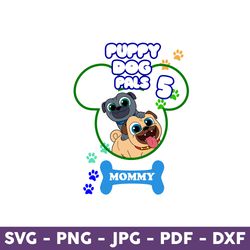 Puppy Dog Pals Svg, Mom Svg, Mommy Svg, Cartoon Svg, Disney Mother Day Svg, Mother Day Svg - Download