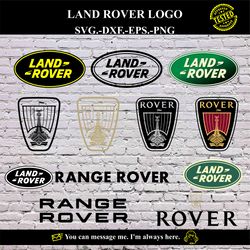 Land Rover Logo SVG Vector Digital product - instant download