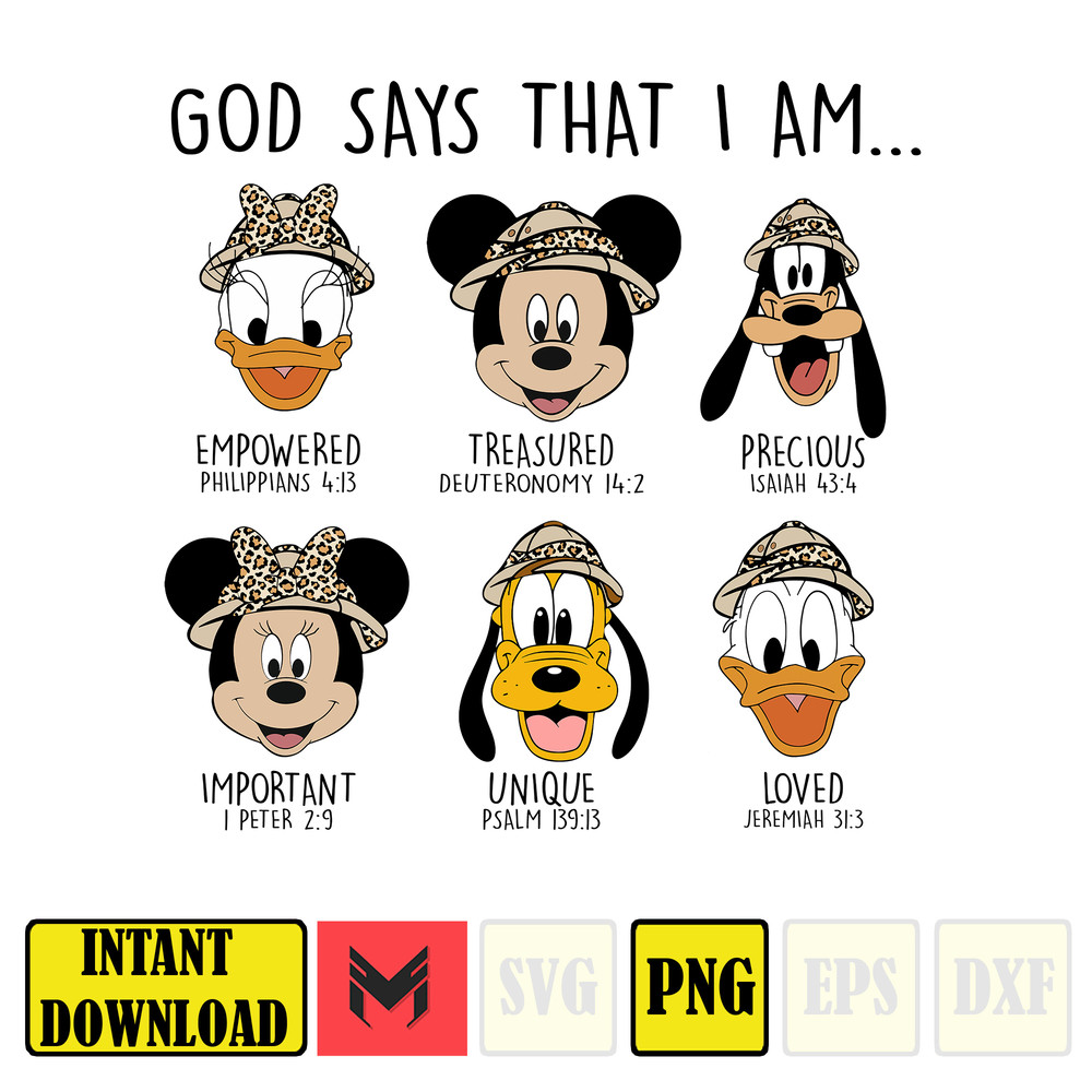 God Says That I Am Png, Family Trip 2023 Png, Magical Kingdom Png, Family Vacation Png (1).jpg