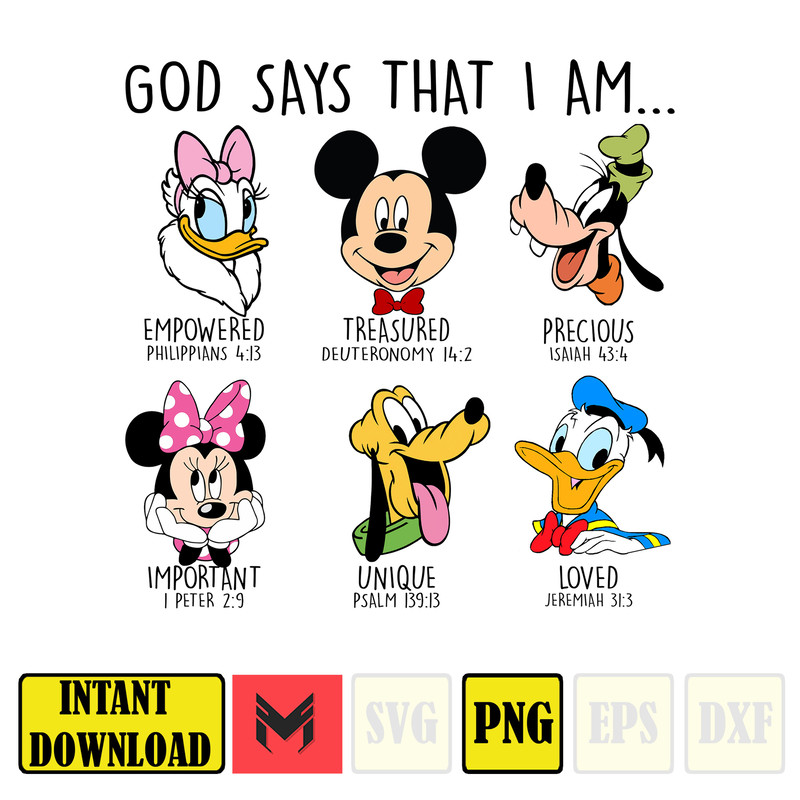 God Says That I Am Png, Family Trip 2023 Png, Magical Kingdom Png, Family Vacation Png (3).jpg