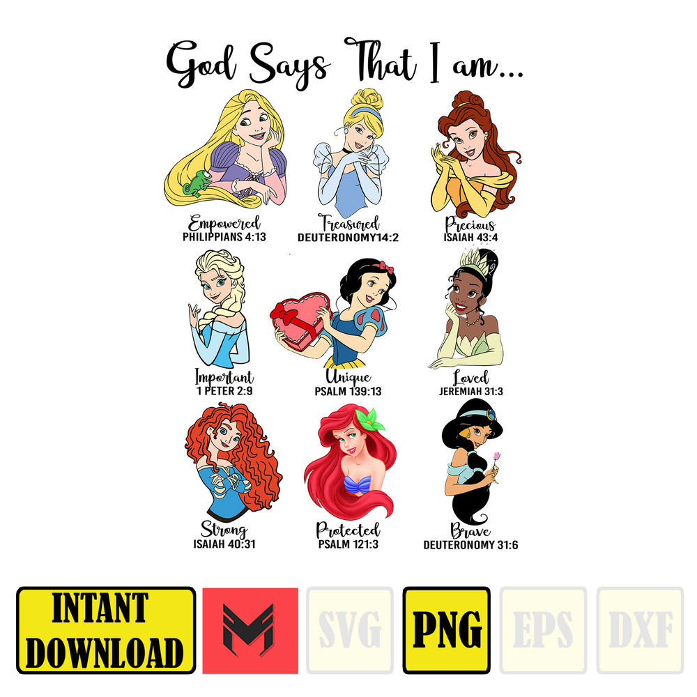 God Says That I Am Png, Family Trip 2023 Png, Magical Kingdom Png, Family Vacation Png (4).jpg