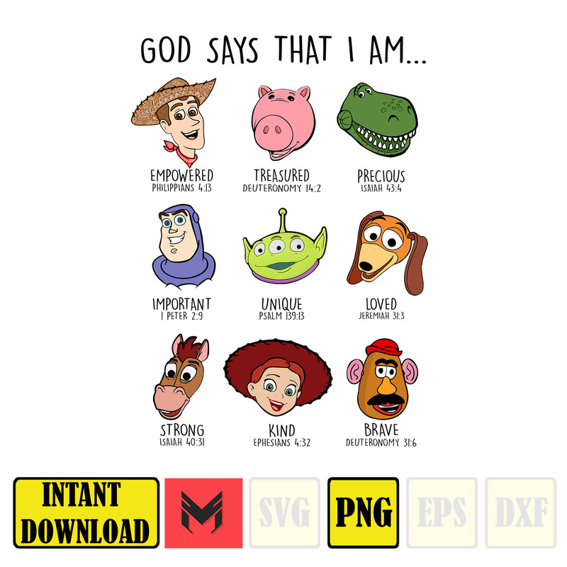 God Says That I Am Png, Family Trip 2023 Png, Magical Kingdom Png, Family Vacation Png (5).jpg