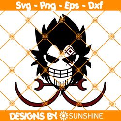 Monkey D Dragon SVG, One Piece Logo SVG, Anime One Piece SVG, Japanese Anime Series SVG, File For Cricut