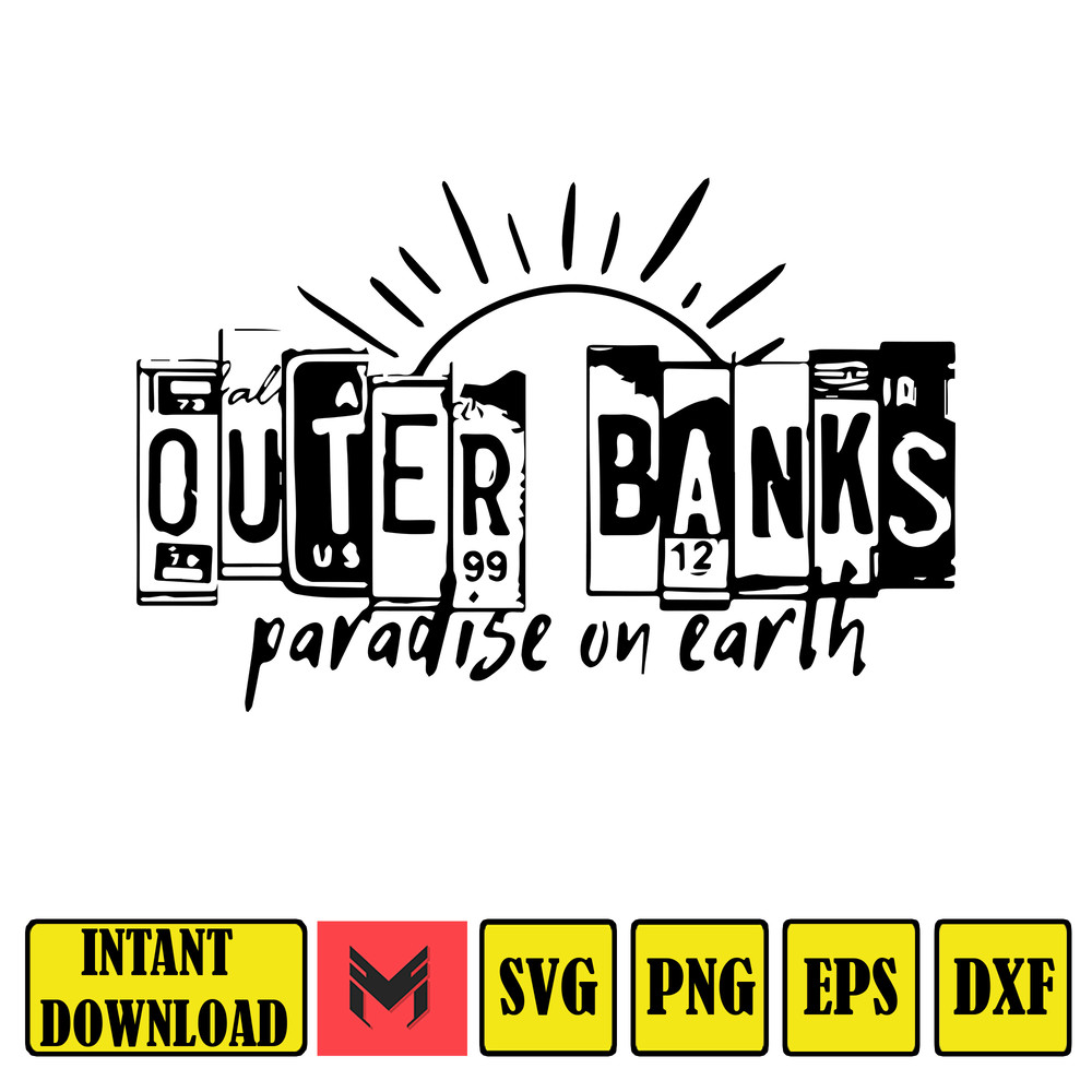 Outer Banks svg, SVG DXF EPS PNG , Outer Banks svg, cricut, for Cricut, Silhouette, digital, file cut (6).jpg