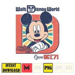 Disney Retro PNG Vacation 2023, Family Vacation, Family Trip 2023, Family Shirt, Vacation Png, Instant download (13)