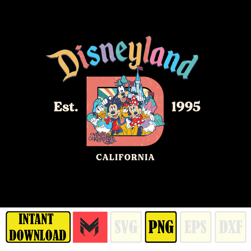 Disney Retro PNG Vacation 2023, Family Vacation, Family Trip 2023, Family Shirt, Vacation Png, Instant download (3).jpg