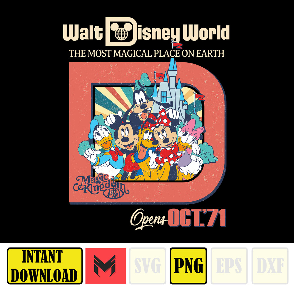 Disney Retro PNG Vacation 2023, Family Vacation, Family Trip 2023, Family Shirt, Vacation Png, Instant download (5).jpg