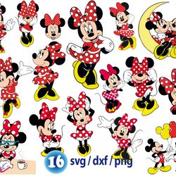 disney minnie mouse polkadots svg, minnie mouse polka dot bow svg