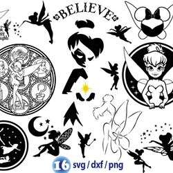 disney tinkerbell svg, tinkerbell flying svg, tinkerbell fairy wings png