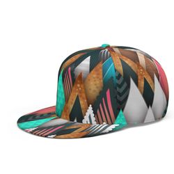 Caps with Colored Patterns Stylish caps are perfect for any occasion Fashionable and versatile caps