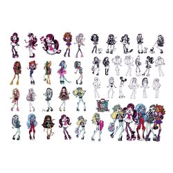 Monster High Dolls svg, Monster High svg, Logo Monster High