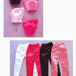 60s clothes patterns in PDF Barbie blouse pattern Barbie pants pattern Vintage Retro - Digital download PDF