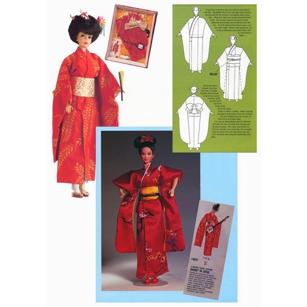 Barbie kimono pattern Sewing for barbie Japan style barbie clothes.jpg