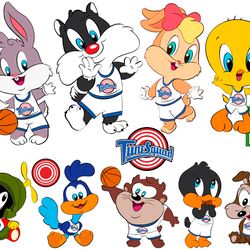 baby space jam svg, baby bugs bunny space jam svg, baby tweety space jam svg png