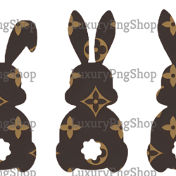 easter louis vuitton bunnies png digital download