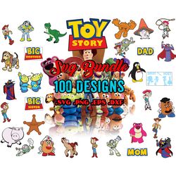 100 designs toy story svg bundle