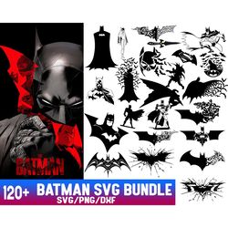 120 designs batman bundle svg