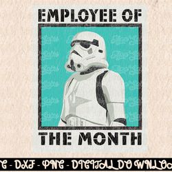 Star Wars Stormtrooper Employee of The Month  Digital Prints, Digital Download, Sublimation Designs, Sublimation,png, in