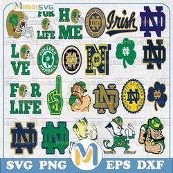 23 files notre dame fighting irish football team svg, notre dame fighting irish svg, n c a a teams svg