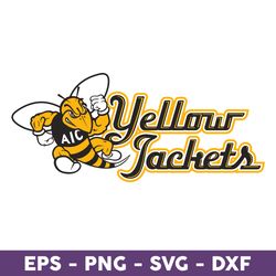 logo aid yellow jackets svg, yellow jackets svg, jackets svg - download file