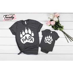 Father and Baby Matching Shirts, Daddy and Me Outfits, Father's Day Gift, Dad and Baby Shirts, Pregnancy Reveal to Husba