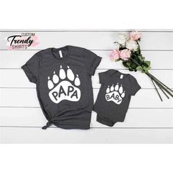 father and baby matching shirts, daddy and me outfits, father's day gift, dad and baby shirts, pregnancy reveal to husba