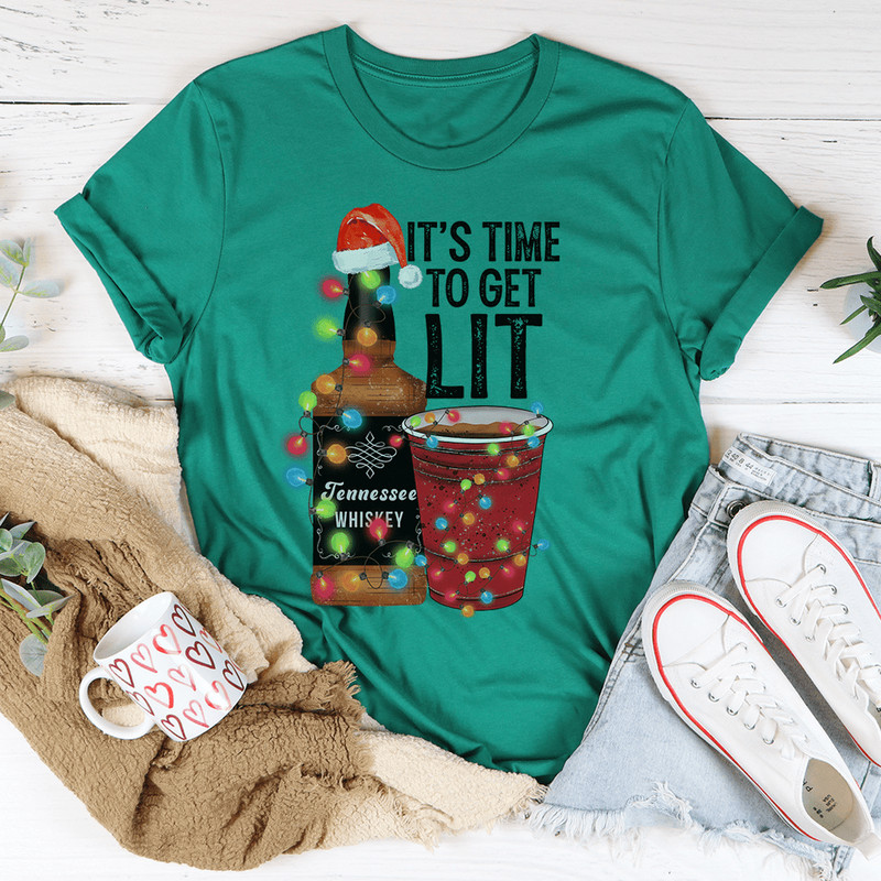 It's Time To Get Lit Tee