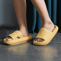 anti-slip ultra soft thick soft cloud slippers