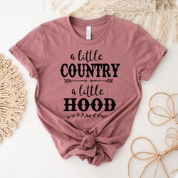 Country Music Shirt | Southern Boys Shirt | Country Concert Tee | A Little Country | Sarcastic Shirt | Country T Shirt