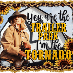 cowboy movie i'm the tornado tumbler template sublimation designs download