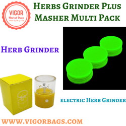 Herbs Grinder Plus Masher Multi Pack(US Customers)